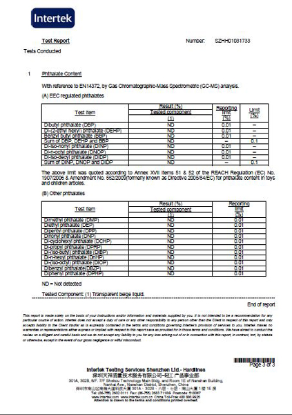 光油檢測報告 光油檢測報告