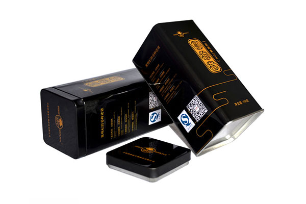 方形黑色黑枸杞鐵盒