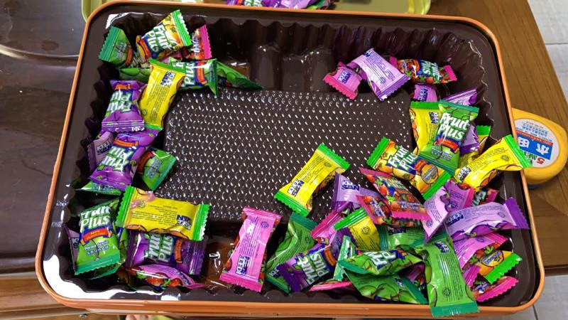 糖果鐵盒 糖果鐵盒