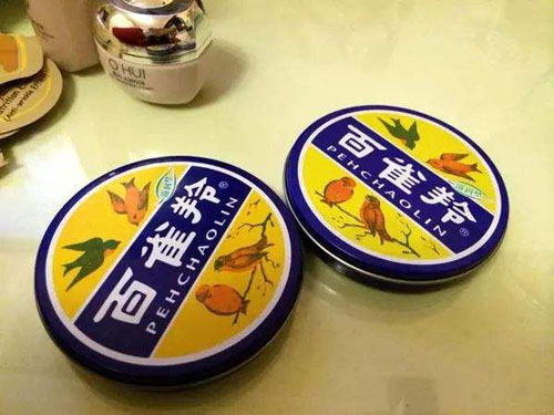 百雀羚鐵盒雪花膏 百雀羚鐵盒雪花膏