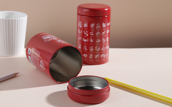 圓形茶葉鐵罐 圓形茶葉鐵罐