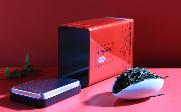 紅色茶葉罐 紅色茶葉罐