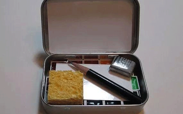 水彩鐵盒 水彩鐵盒