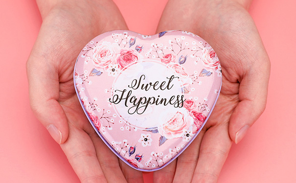 愛心巧克力鐵盒 愛心巧克力鐵盒