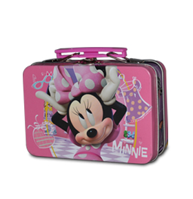 高檔化妝品鐵盒,帶鎖扣手提盒包裝