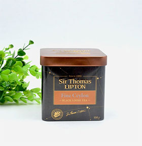 經(jīng)典款方形茶葉鐵盒